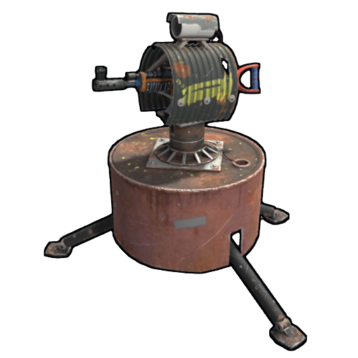 Автоматическая турель в Rust — характеристики и крафт