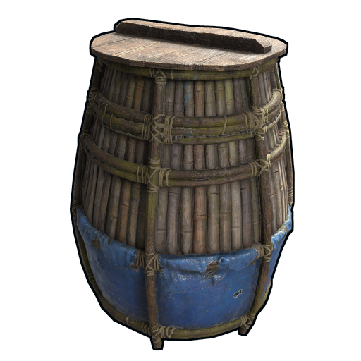 Бамбуковая бочка в Rust — характеристики и крафт