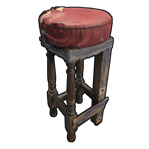 Деревянный барный стул в Rust — характеристики и крафт