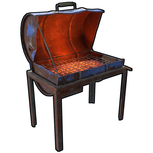 Гриль-барбекю в Rust — характеристики и крафт