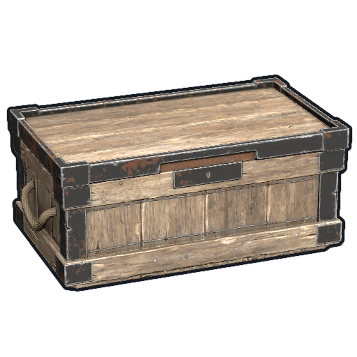 Большой деревянный ящик в Rust — характеристики и крафт