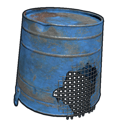 Шлем из ведра в Rust — характеристики и крафт