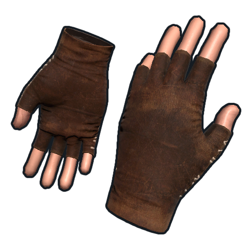 Кожаные перчатки в Rust — характеристики и крафт