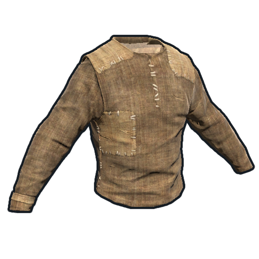 Рубашка из мешковины в Rust — характеристики и крафт