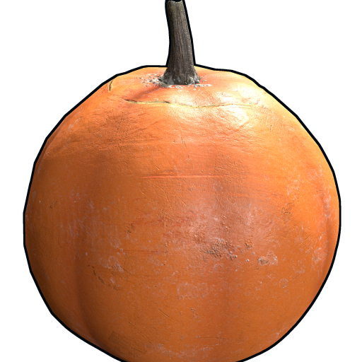 Резная хэллоуинская тыква в Rust — характеристики и крафт