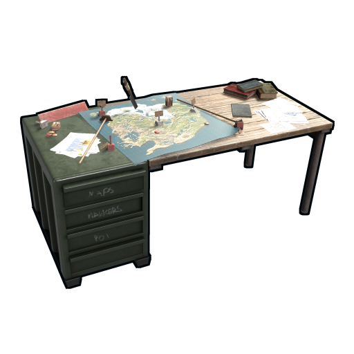 Клановый стол в Rust — характеристики и крафт
