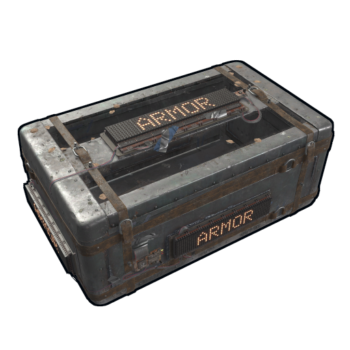 Большой деревянный ящик (Броня) в Rust — характеристики и крафт