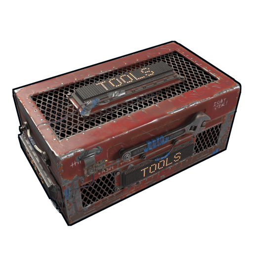 Большой деревянный ящик (Инструменты) в Rust — характеристики и крафт