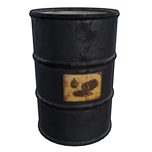 Бочка дизельного топлива в Rust — характеристики и крафт