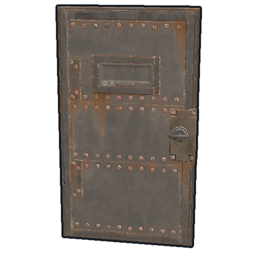 Бронированная дверь в Rust — характеристики и крафт