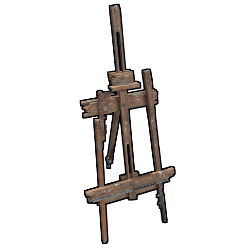 Мольберт в Rust — характеристики и крафт