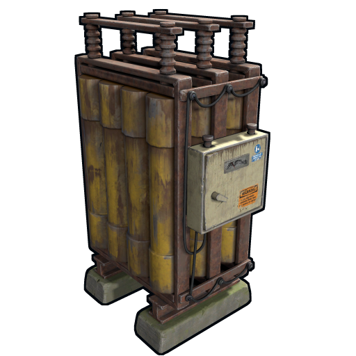 Большой аккумулятор в Rust — характеристики и крафт