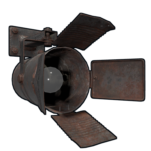 Прожектор в Rust — характеристики и крафт