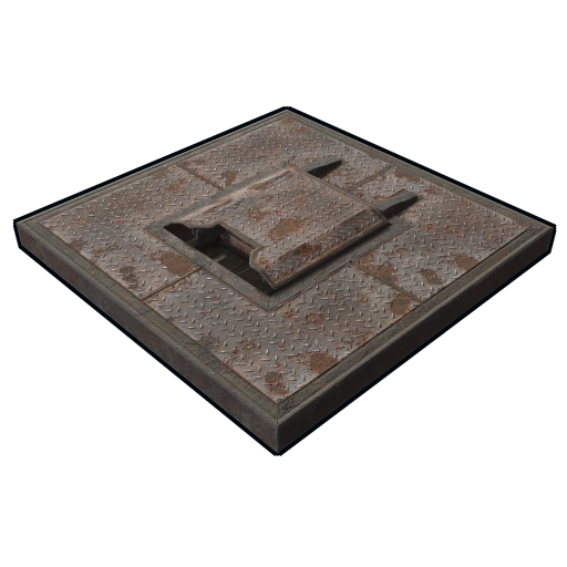 Люк с выдвижной лестницей в Rust — характеристики и крафт