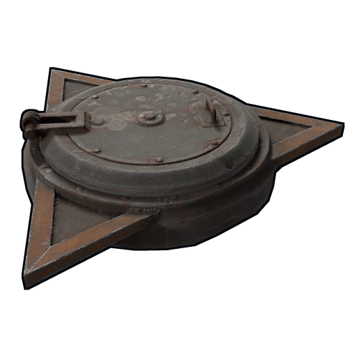 Бронированный треугольный люк с лестницей в Rust — характеристики и крафт
