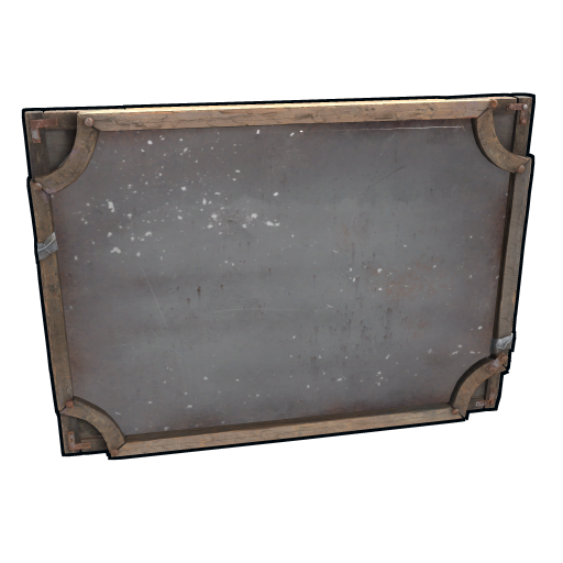 Большое пограничное зеркало в Rust — характеристики и крафт