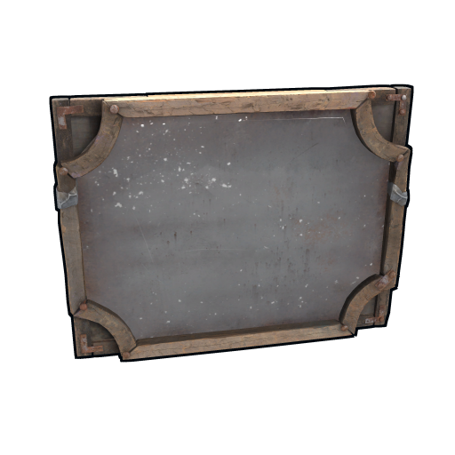 Среднее пограничное зеркало в Rust — характеристики и крафт