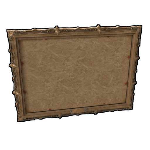 Большая золотая фоторамка в Rust — характеристики и крафт