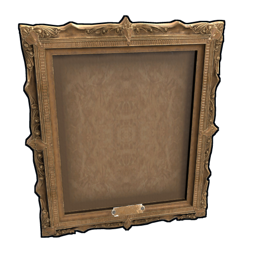 Малая золотая фоторамка в Rust — характеристики и крафт