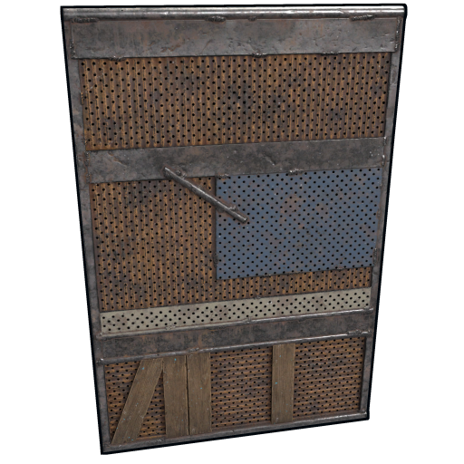 Высокая горизонтальная оружейная стойка в Rust — характеристики и крафт