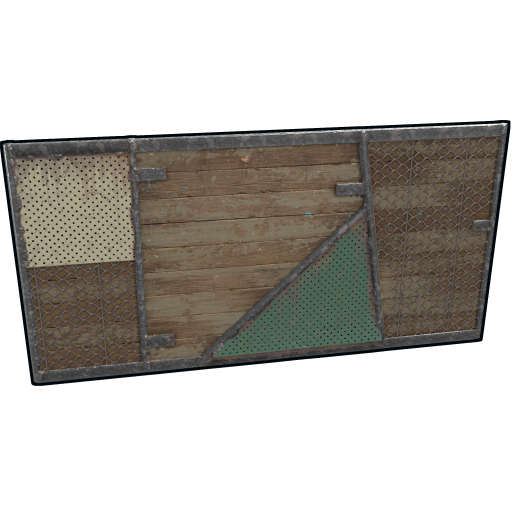 Широкая горизонтальная оружейная стойка в Rust — характеристики и крафт