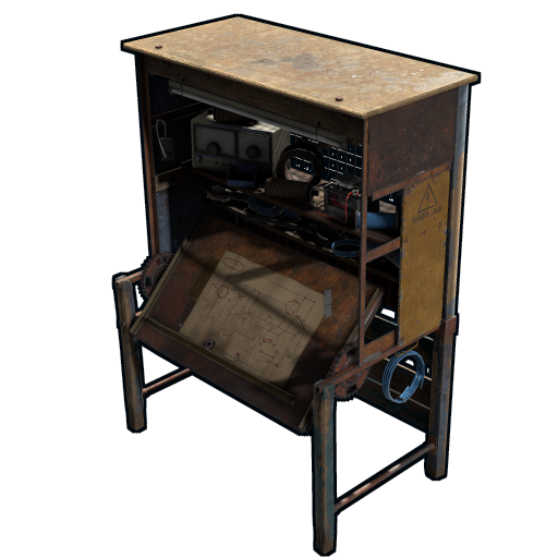 Стол в Rust — характеристики и крафт