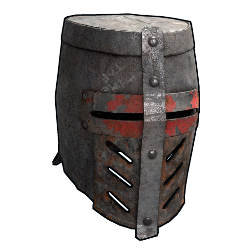 Рыцарский шлем в Rust — характеристики и крафт