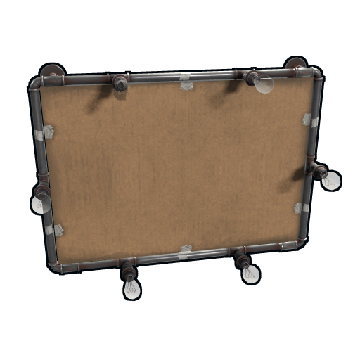 Большая светящаяся фоторамка в Rust — характеристики и крафт