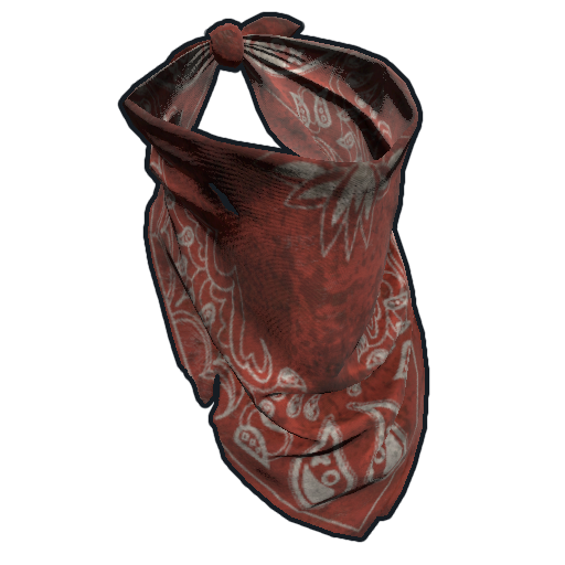Бандана на лицо в Rust — характеристики и крафт