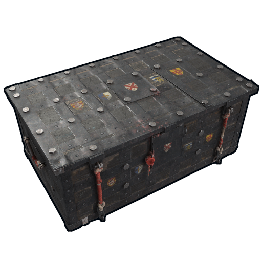 Средневековая двойная металлическая дверь в Rust — характеристики и крафт