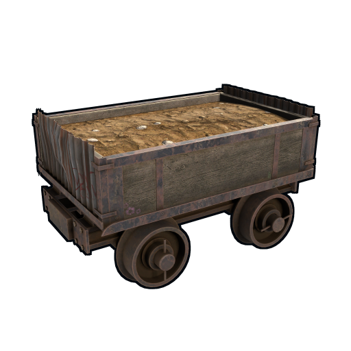 Грядка в шахтной вагонетке в Rust — характеристики и крафт