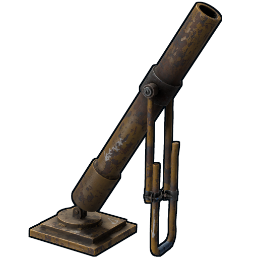 Осадный миномет в Rust — характеристики и крафт