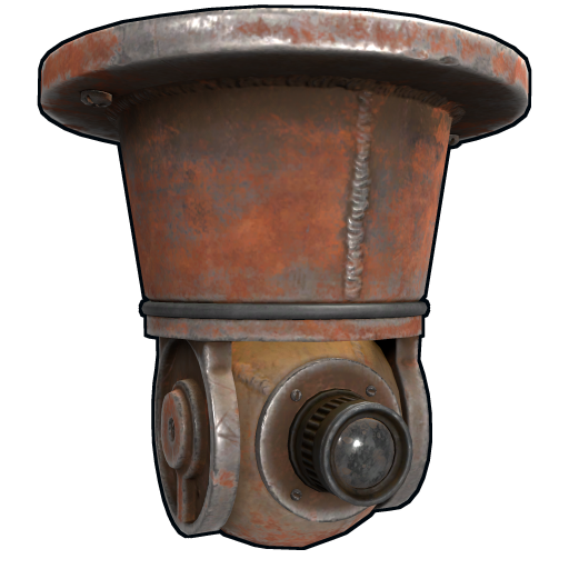 Поворотная камера видеонаблюдения в Rust — характеристики и крафт