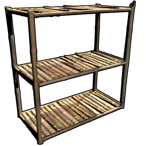 Кустарные бамбуковые полки в Rust — характеристики и крафт