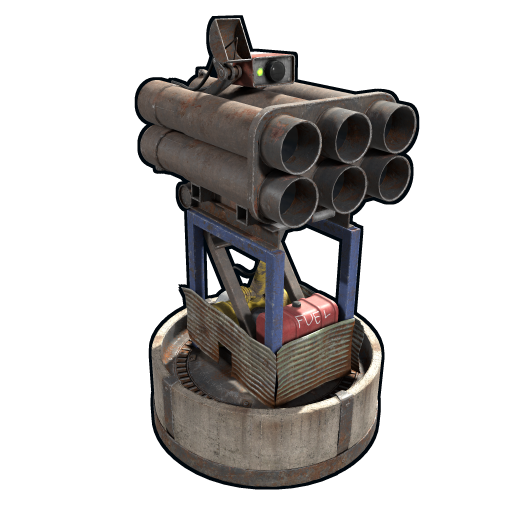 Зенитная ракетная установка в Rust — характеристики и крафт