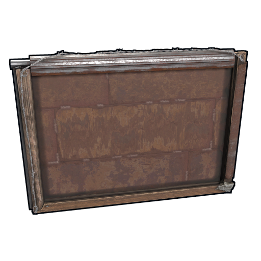 Большая рамка из металлолома в Rust — характеристики и крафт