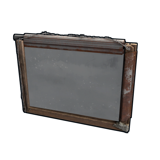 Среднее зеркало из металлолома в Rust — характеристики и крафт