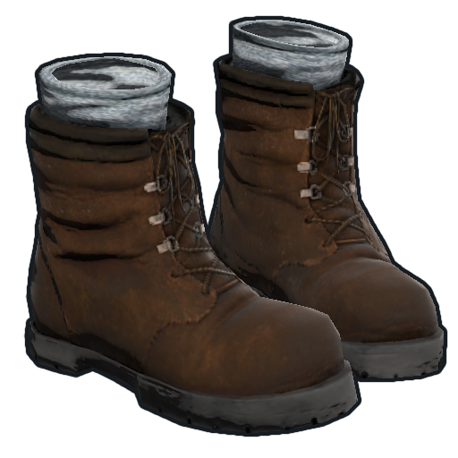 Ботинки в Rust — характеристики и крафт
