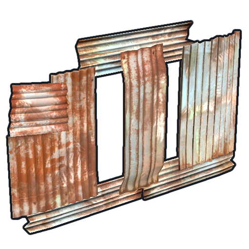 Металлические бойницы в Rust — характеристики и крафт