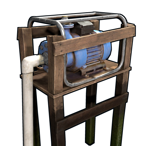 Водяной насос в Rust — характеристики и крафт