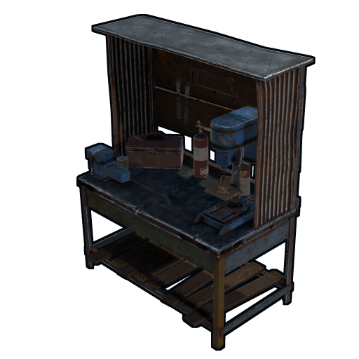 Верстак 2-го уровня в Rust — характеристики и крафт